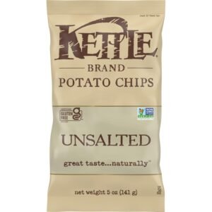 Kettle Brand Potato Chips, Unsalted Kettle Chips