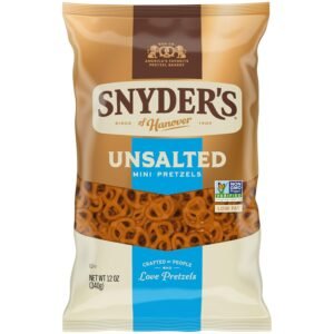 Snyder's of Hanover Mini-Unsalted Pretzel - 12 oz